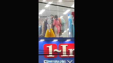 unknown men enjoy mall staff girls